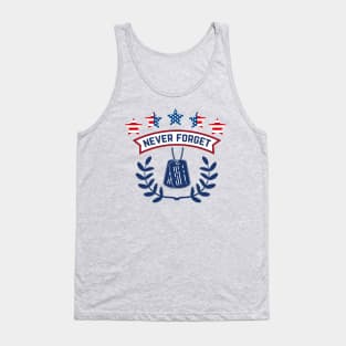 Memorial Day Never Forget Tank Top